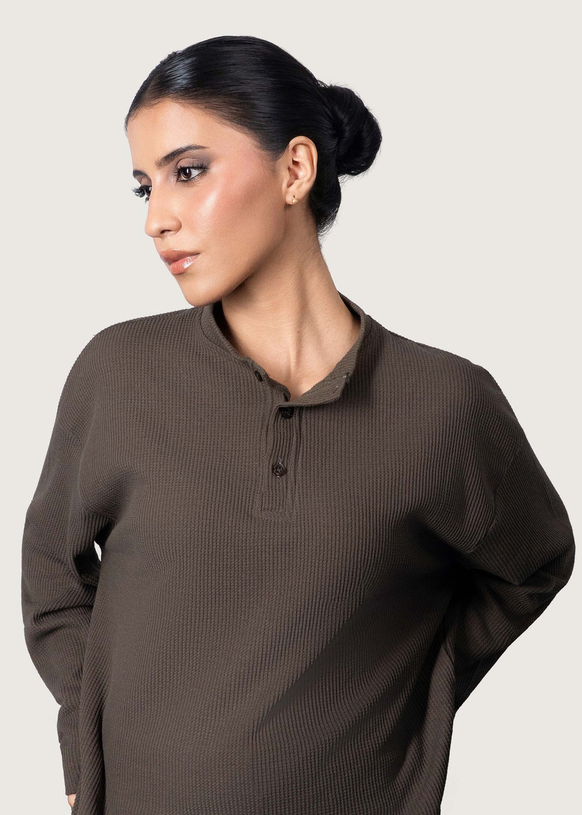 Olive Green Henley