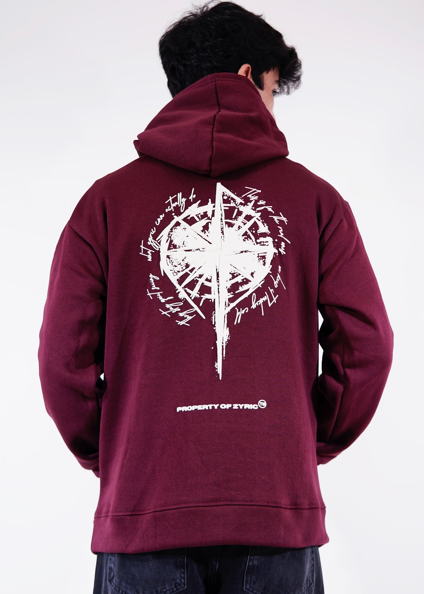Distorted Compass Hoodie