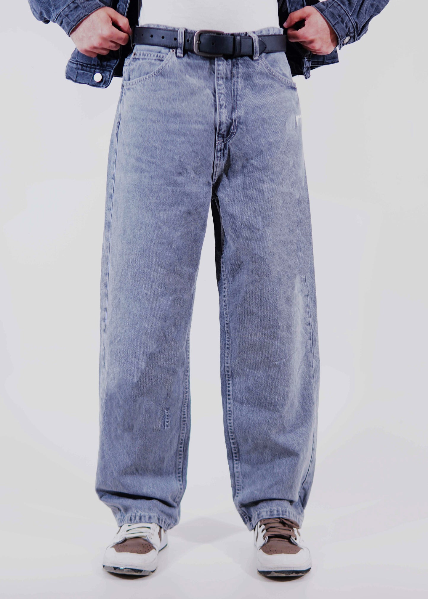 Dark Grey Baggy Jeans