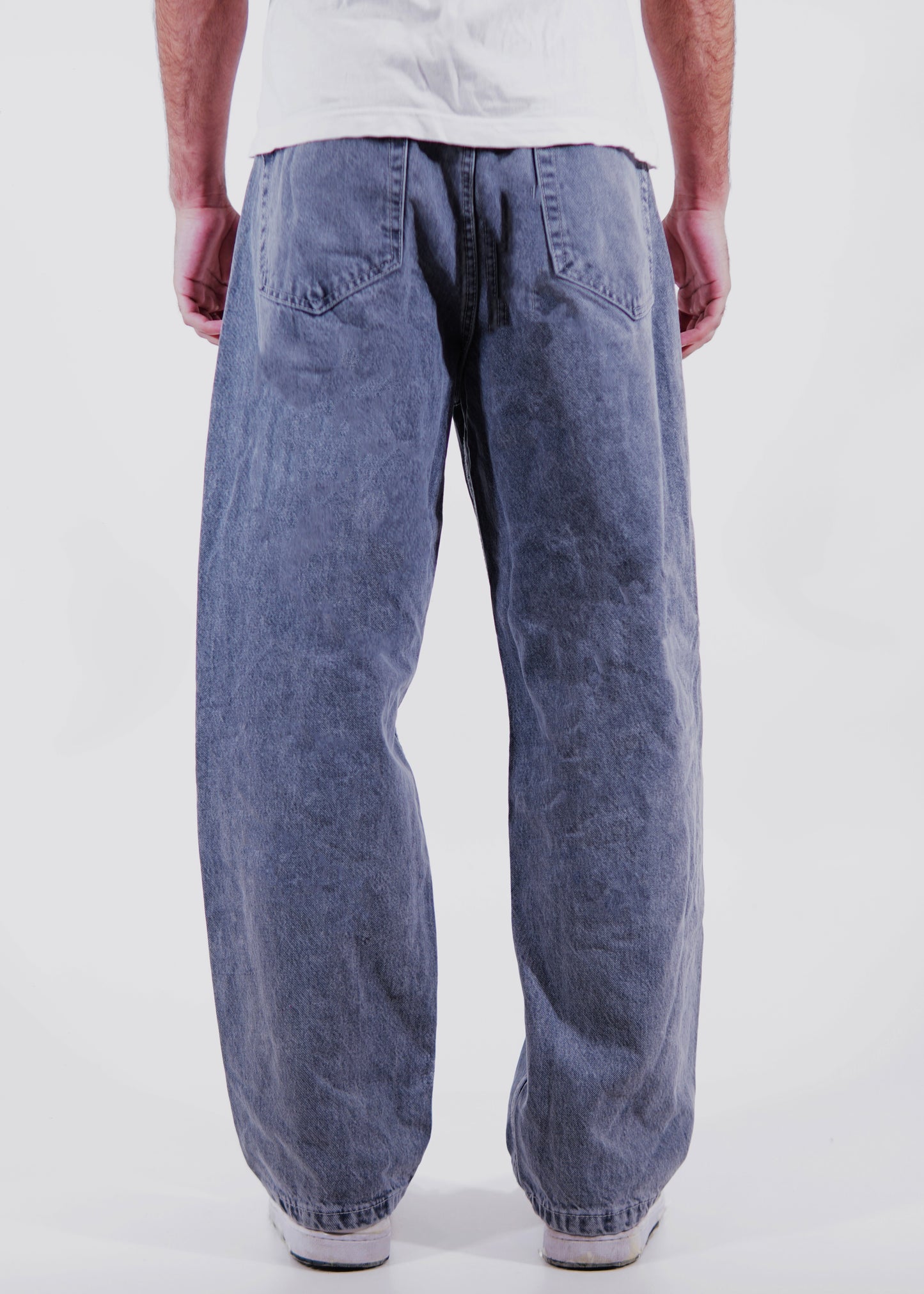 Dark Grey Baggy Jeans