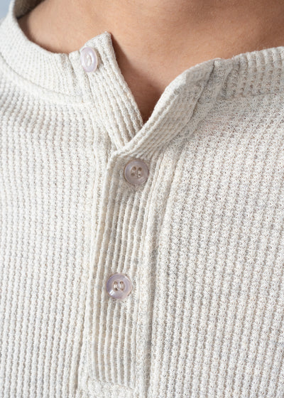 Cream Henley