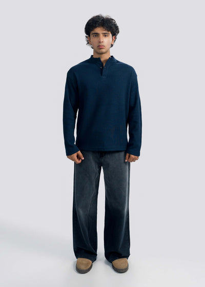 Blue Henley