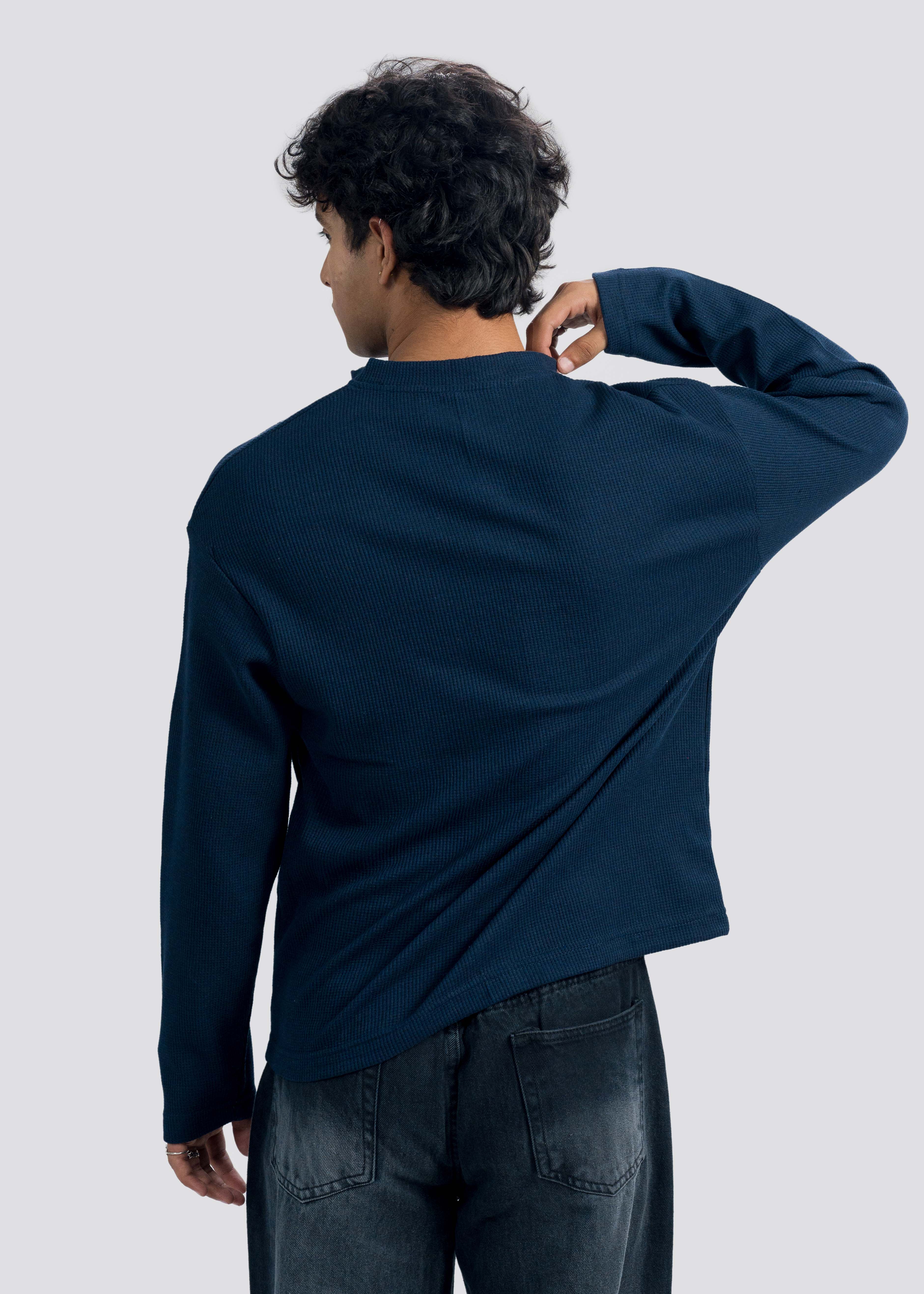 Blue Henley