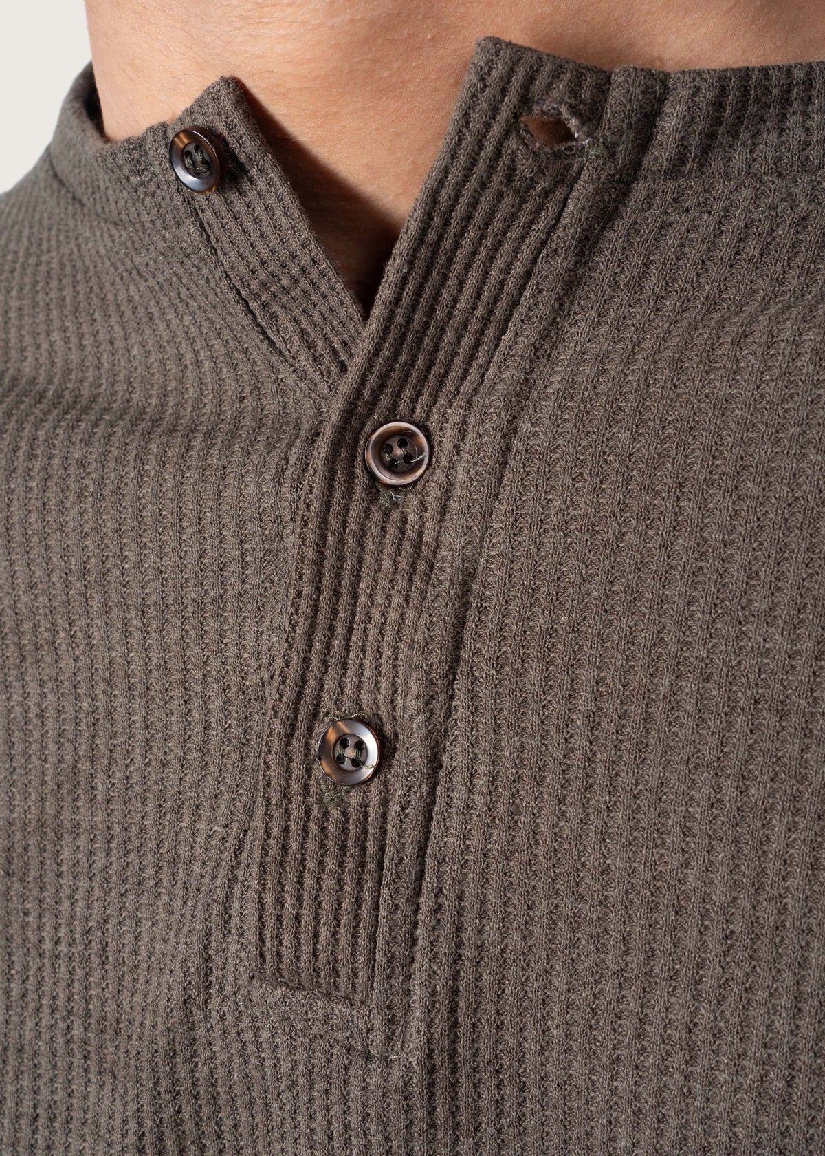 Olive Green Henley