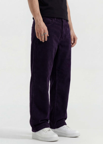 Dark Purple Tinted Baggy Jeans