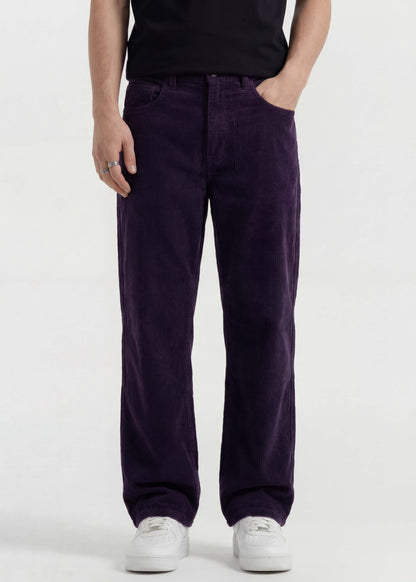 Dark Purple Tinted Baggy Jeans