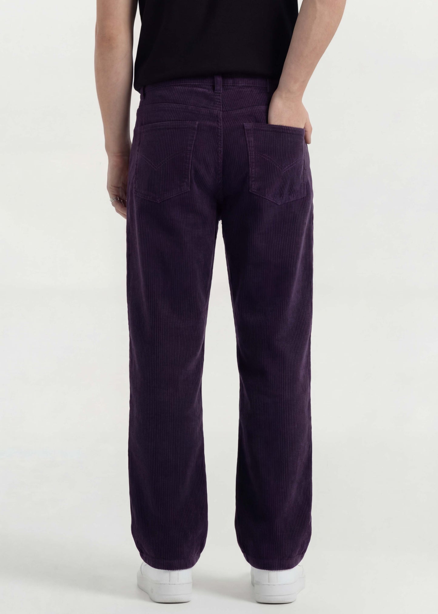 Dark Purple Tinted Baggy Jeans