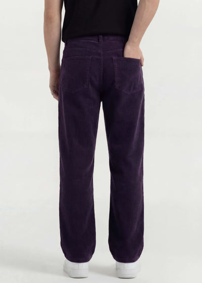 Dark Purple Tinted Baggy Jeans - Zyric