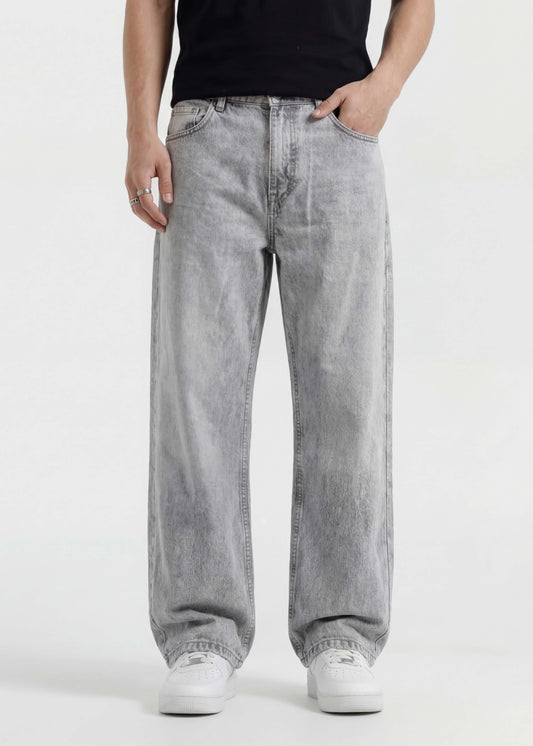 Light Grey Baggy Jeans