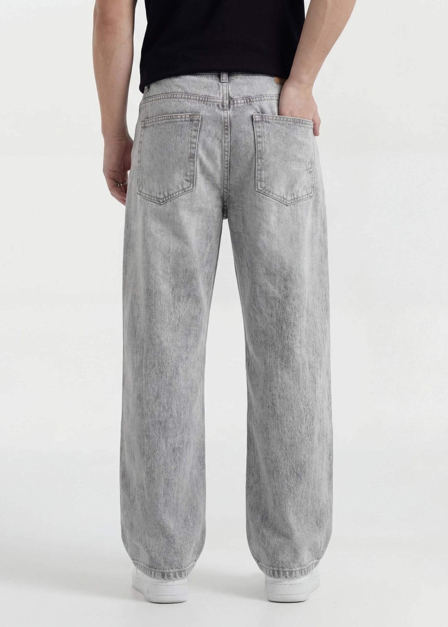 Light Grey Baggy Jeans