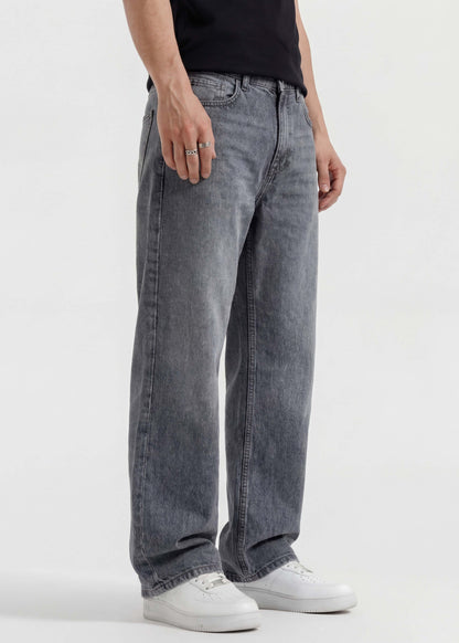 Dark Grey Baggy Jeans