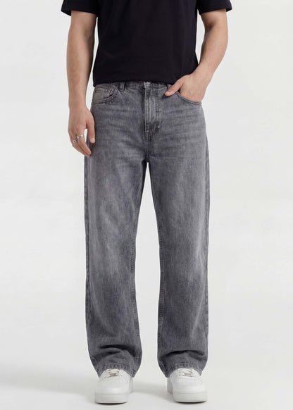 Dark Grey Baggy Jeans