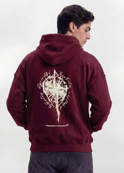 Distorted Compass Hoodie - Zyric